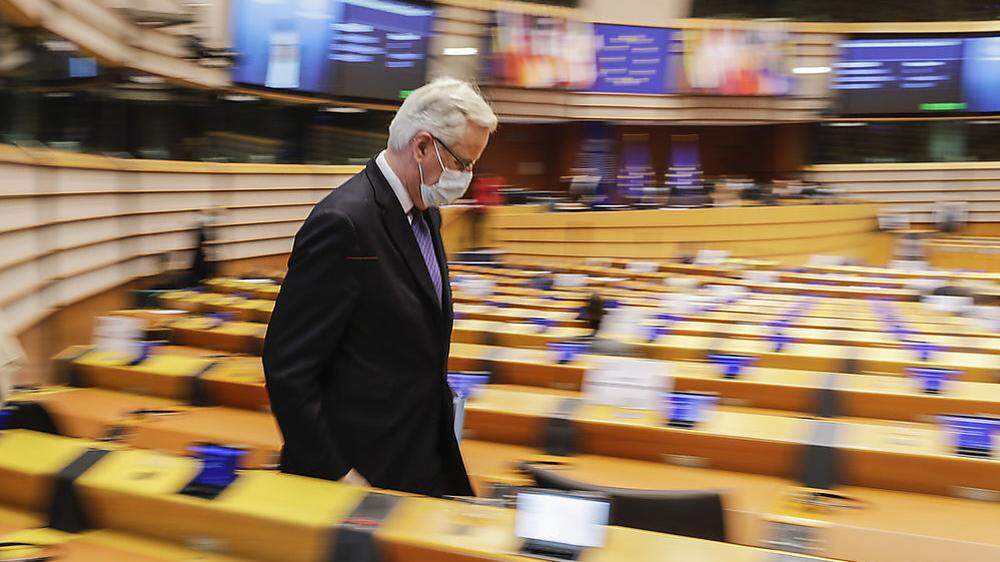 EU-Chefverhandler Michel Barnier: Keine neuen Verhandlungen mehr