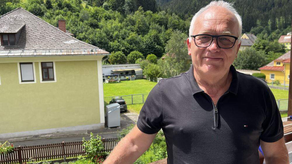 Anton Haißl, Direktor der Mittelschule Eisenerz, der mit 1. August in Pension geht, auch bei Jugenrotkreuz