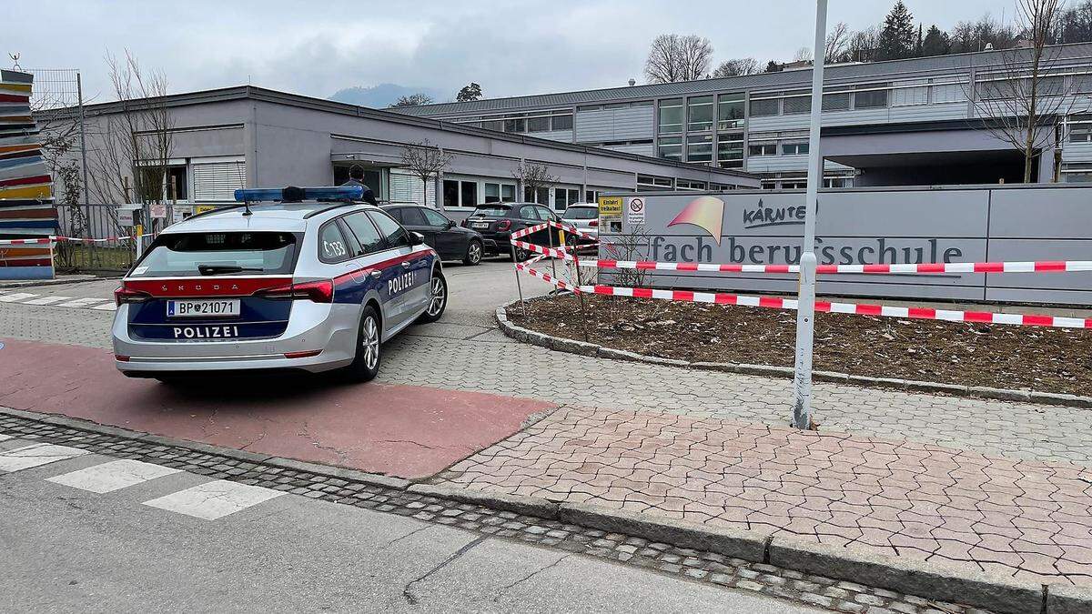 In der Fachberufsschule St. Veit gab es eine Bombendrohung