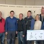 Geschäftsführer Klaus Wallner (1. Reihe, ganz rechts) mit dem Team des Wasserverbandes Aichfeld-Murboden