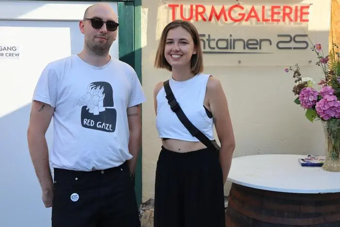 Daniel Gönitzer und Kollegin Alina Volk