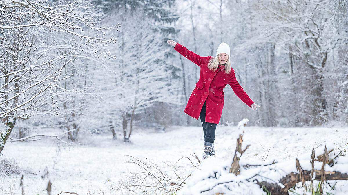 Der Schnee lockt so manchen heute ins Freie. Viele sind auf die Höhen gefahren