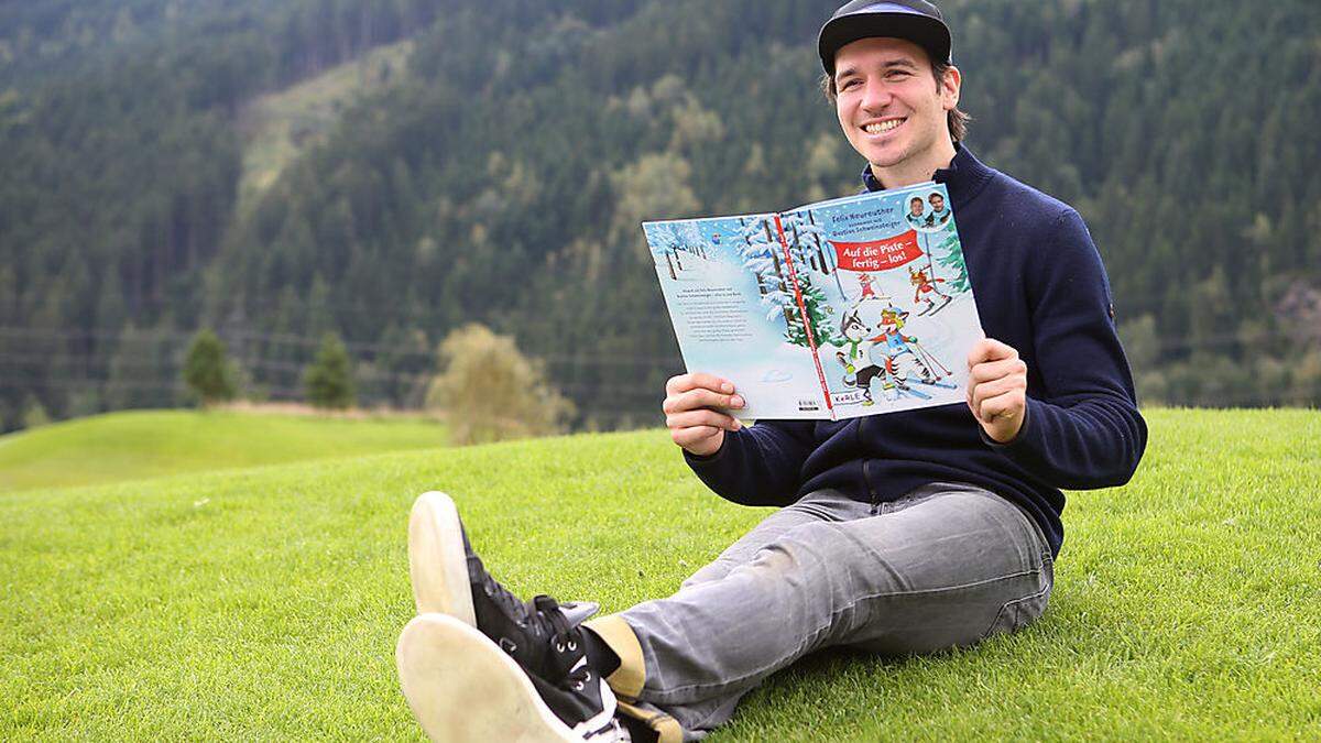 Felix Neureuther mit seinem Kinder-Buch