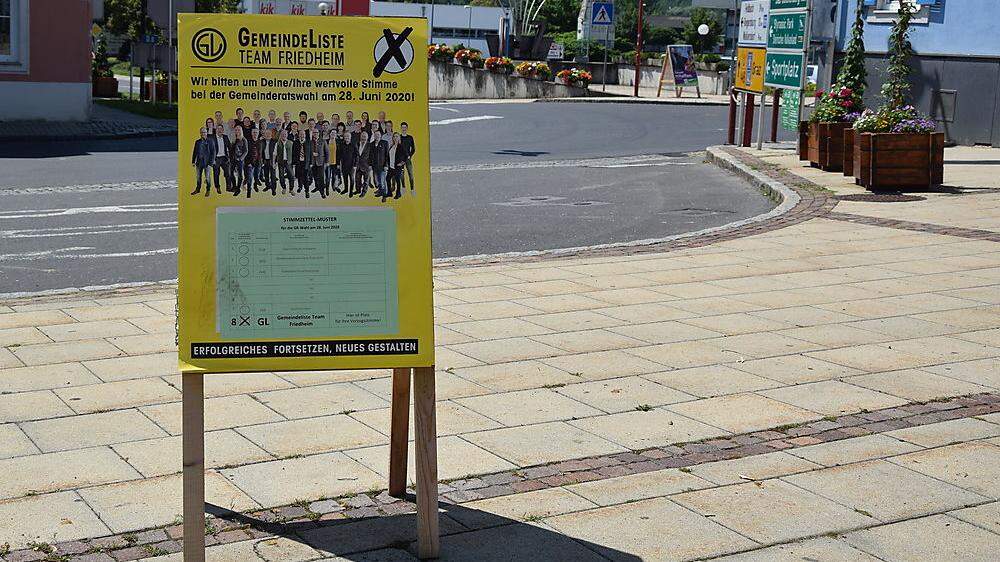 Die Gemeindeliste Team Friedheim beeinspruchte die Gemeinderatswahl