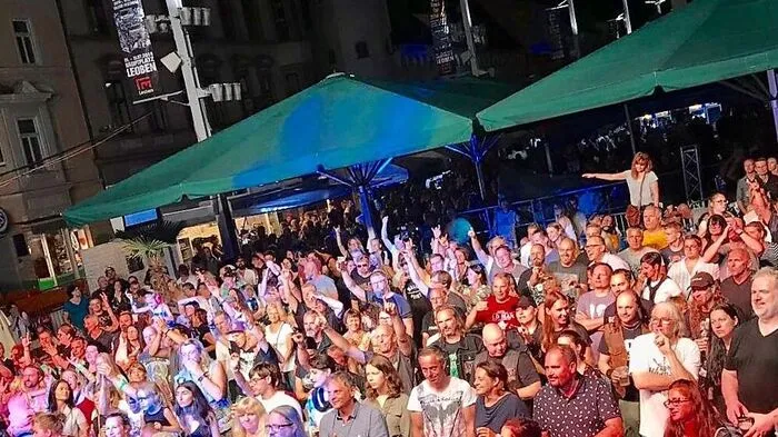 Beste Stimmung bei den Konzerten am Freitag