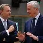 Finanzminister Christian Lindner (Deutschland) und Bruno Le Maire (Frankreich): Strengere Bankenregeln