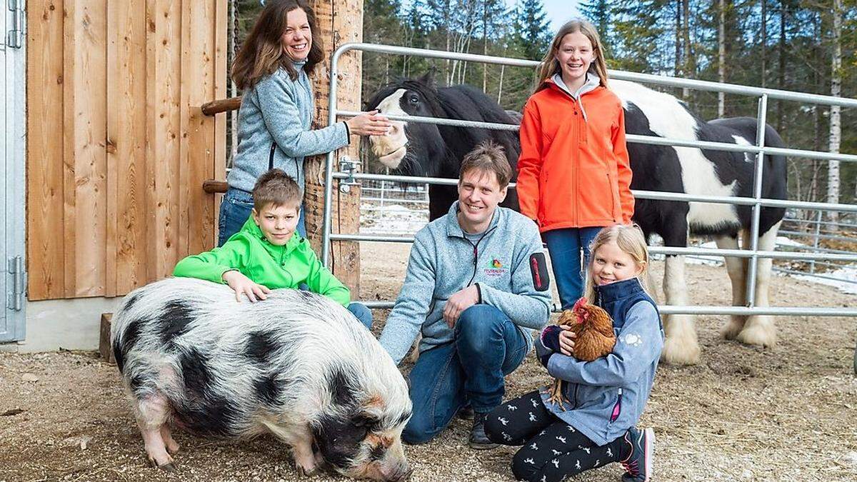 Franz und Birgit Eder haben noch viele Pläne mit ihrem Bauernhof