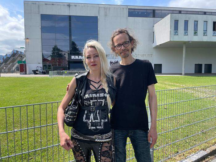 Melanie Klinger und Andreas Brand aus Deutschland verbinden Urlaub und Konzert