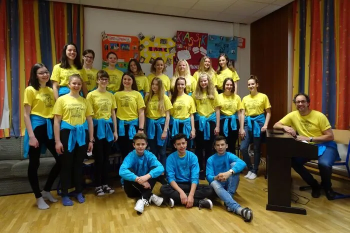 Klassenchor der 4A der Musik-NMS Hermagor