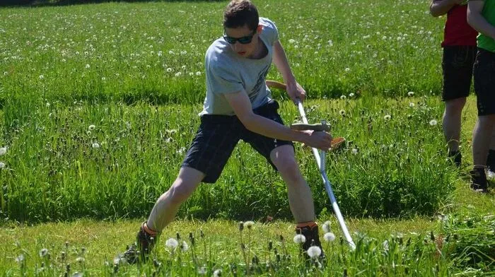 Sieger Anton Kreimer (Passail-Hohenau) in Aktion