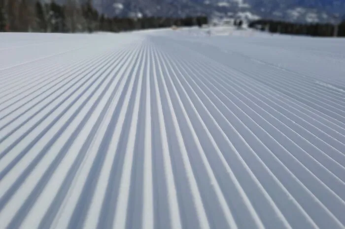 Piste am Kreischberg, fotografiert von Markus Siebenhofer aus Murau.