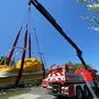 Das Tretboot wurde am Samstag zu Mittag geborgen, nun muss untersucht werden, wie es sinken konnte