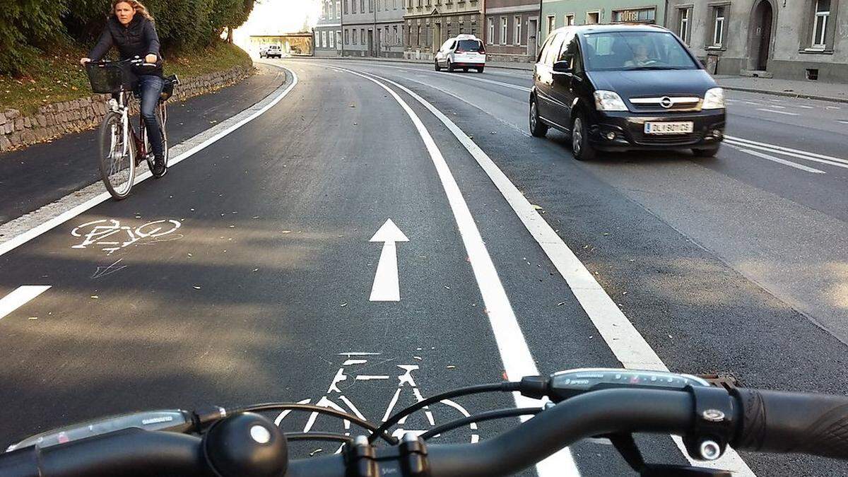 Erster Unfall in der ausgebauten Wickenburggasse