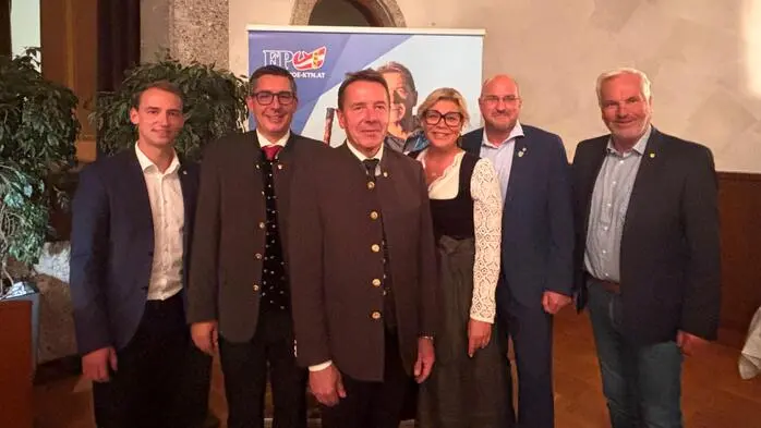 Fabian Nikolasch, Christoph Staudacher, Erwin Angerer, Tina Angela Berger, Arnold Prax und Helmut Fürstauer