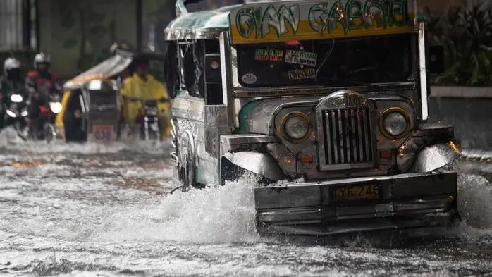 Die Unwetter brachten auch schwere Überschwemmungen