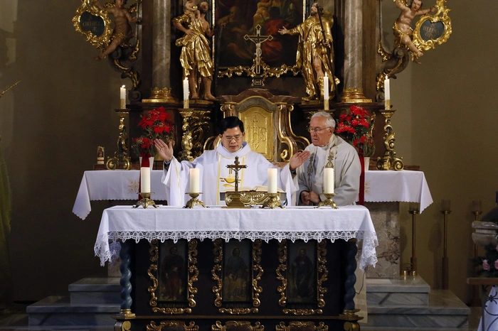 Auch ein Festgottesdienst durfte nicht fehlen