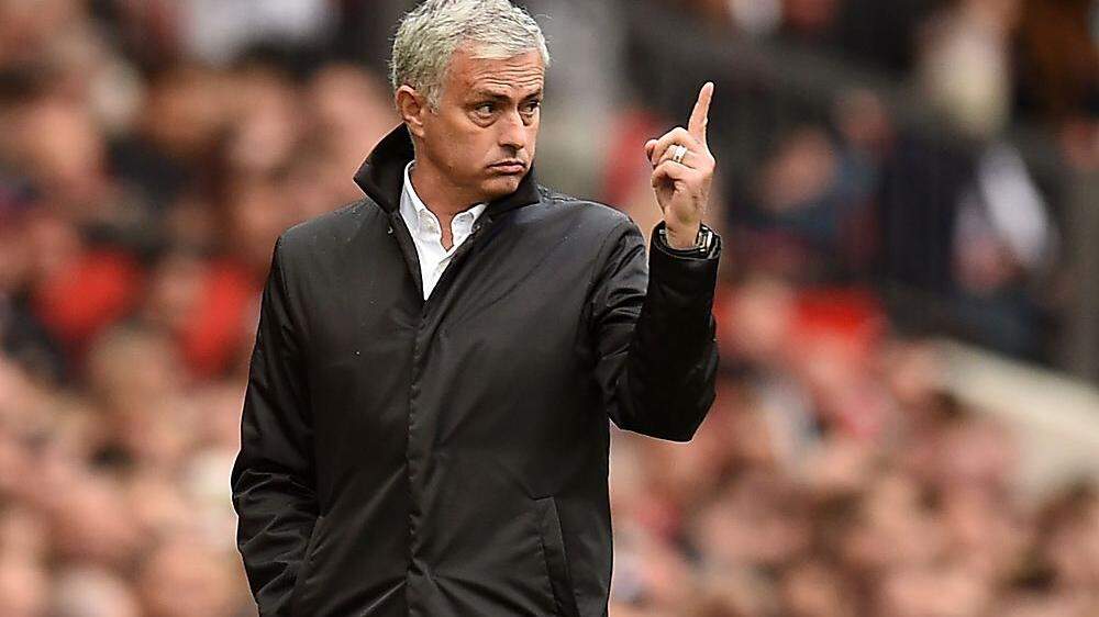 Mit Jose Mourinho ist United auch sportlich bestens unterwegs