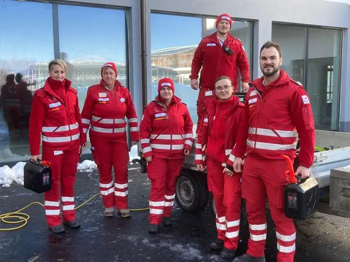 Helferinnen und Helfer des Roten Kreuzes Judenburg