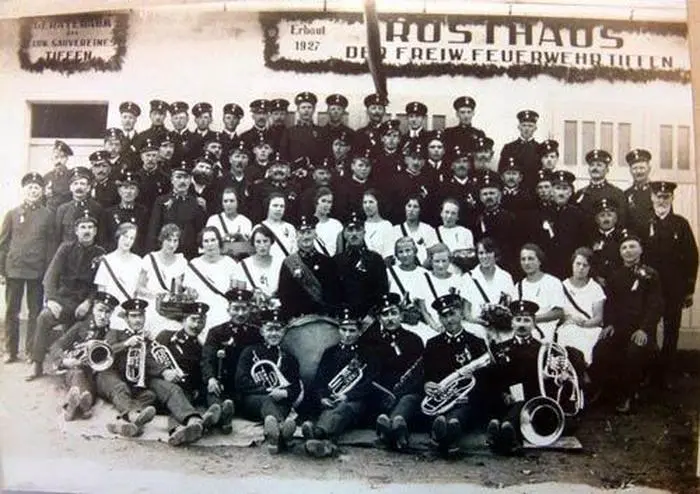 Historisches Foto der FF Tiffen