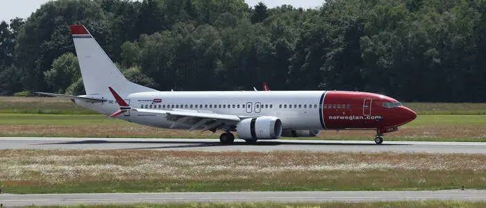 Der Flieger der Norwegian Airline musste in Hamburg notlanden