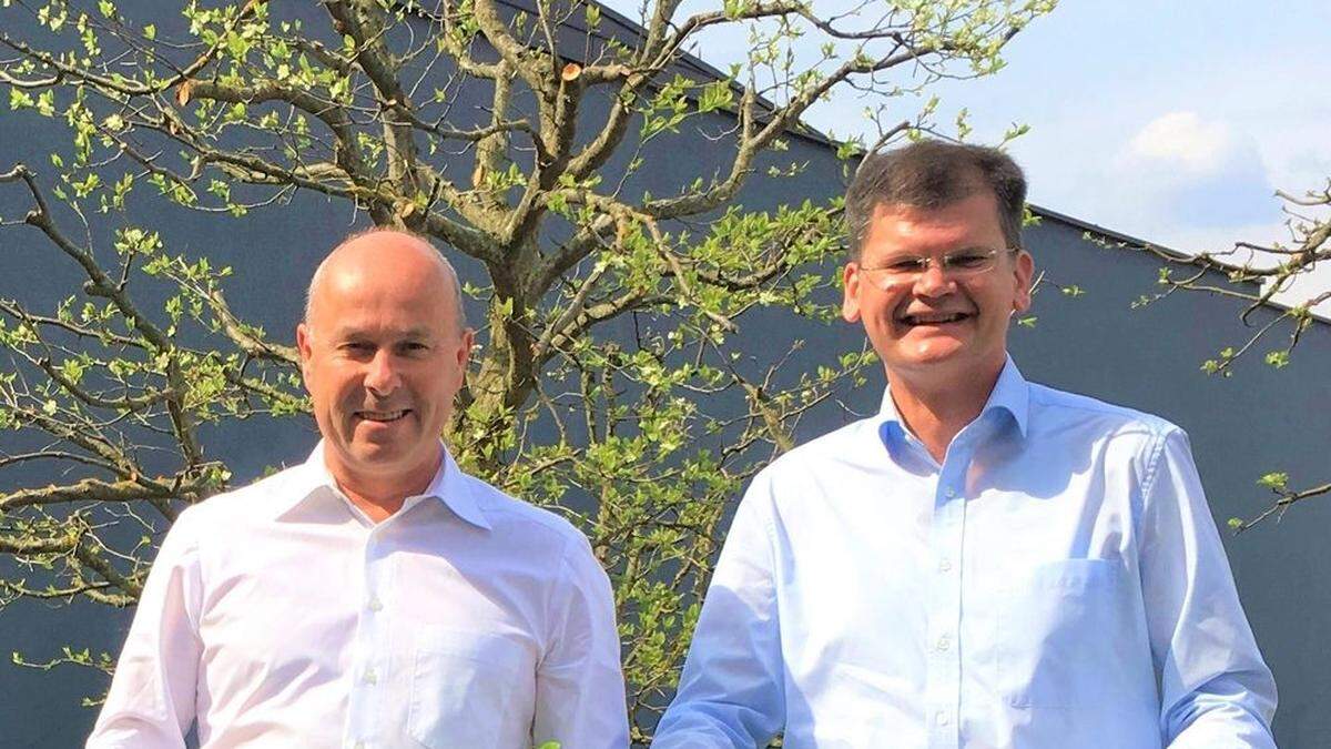 Stadtrat Andreas Rinder und Vizebürgermeister Bernhard Koller gaben am Stadtparteitag ihren Rücktritt bekannt