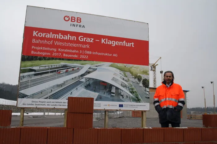 Auch das Areal des künftigen Bahnhofes Weststeiermark wird geschottert.