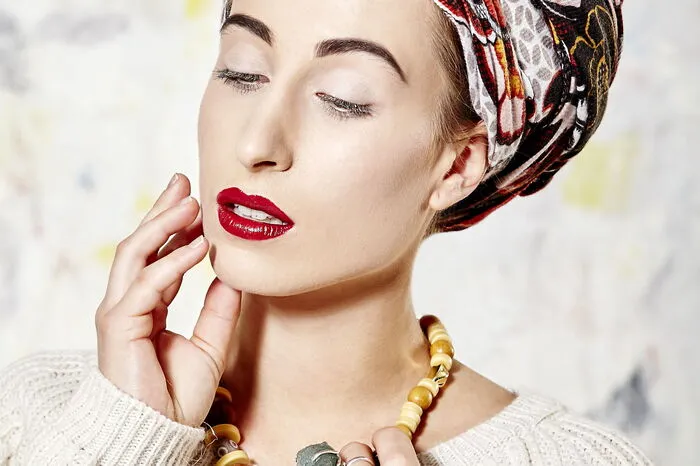 Imagesujet für Beauty-Modestrecke