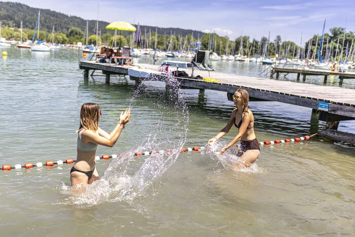 In Klagenfurt wurden sogar Höchstwerte zwischen 25 und 30 Grad erreicht.