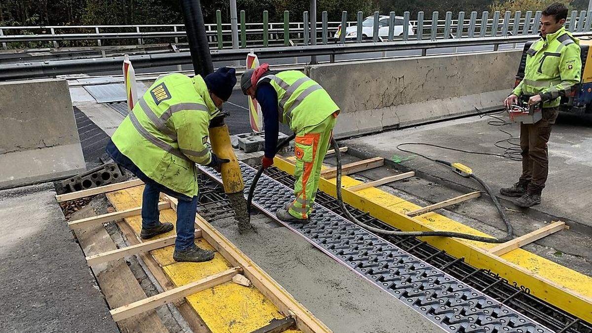 Die Asfinag saniert mehrere Brücken auf der Südautobahn (A 2) in Kärnten. Begonnen wird im Bereich Griffen