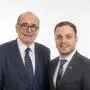 Regionalstellenobmann Manfred Kainz mit Jan Ulrich, dem neuen Leiter der Wirtschaftskammer Deutschlandsberg (v. l.)