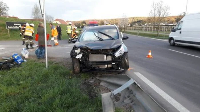 An den Unfallfahrzeugen entstand Totalschaden
