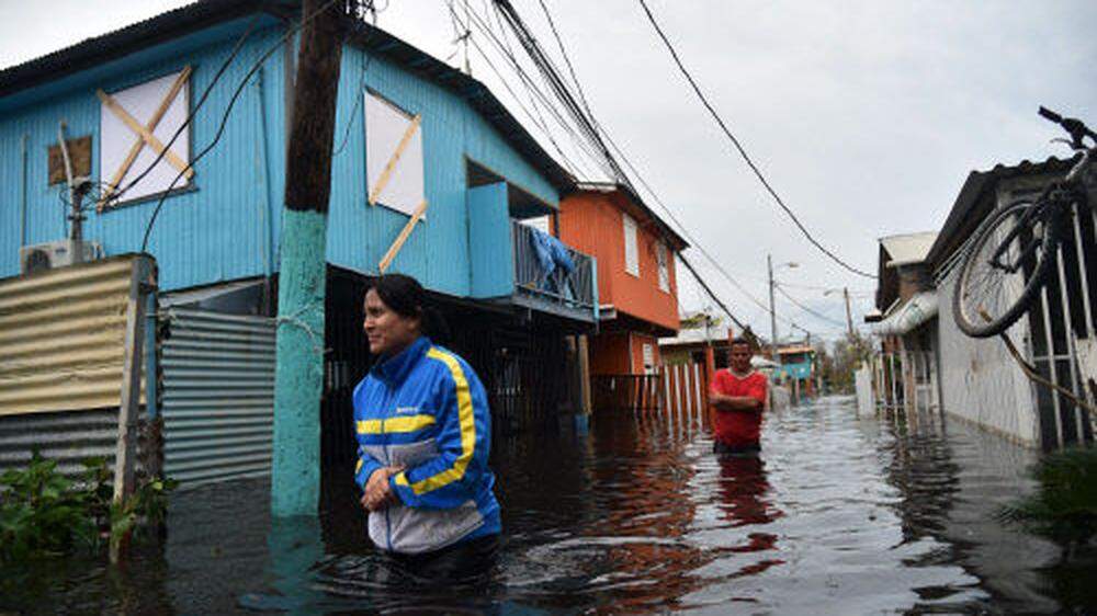 Noch immer sind Teile von Puerto Rico überflutet