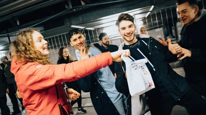 An der Vorklinik stand am Freitag Party-Spaß im Lehrplan.