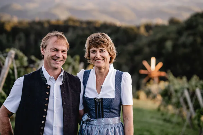 Ewald und Susanne Germuth in Leutschach an der Weinstraße.