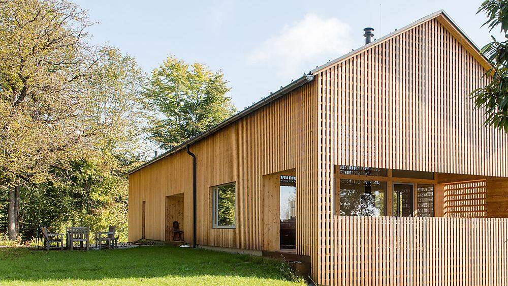 Ein Haus aus Holz: nachhaltig und schön
