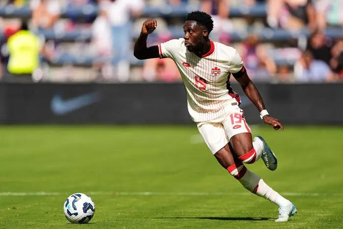 Bayern-Verteidiger und Kanada-Kapitän Alphonso Davies 