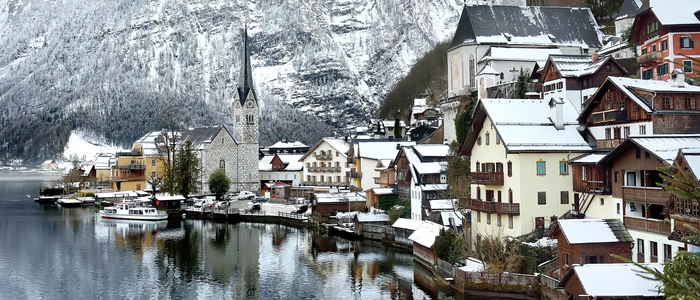 Hallstatt lockt auch im Winter die Touristen an