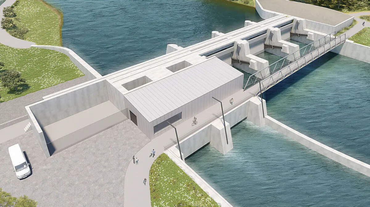 So soll das Kraftwerk in Gratkorn aussehen 	 