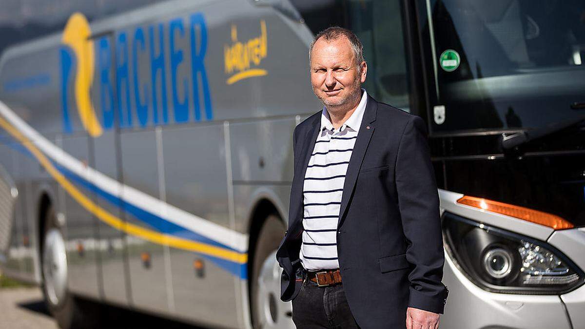 Martin Bacher, Geschäftsführer der Kärnten Bus GmbH