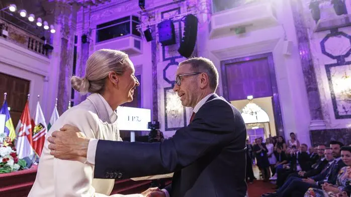 Alice Weidel (AfD) und Herbert Kickl (FPÖ) 