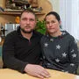 Kathrin und Josef Oschounig verloren jenen Stall und Tiere, mit denen sie in Vollerwerb gehen wollten
