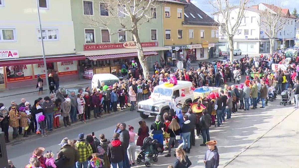 Faschingsumzug in Althofen  | Im Jahr 2019 fand der bislang letzte Faschingsumzug in Althofen statt