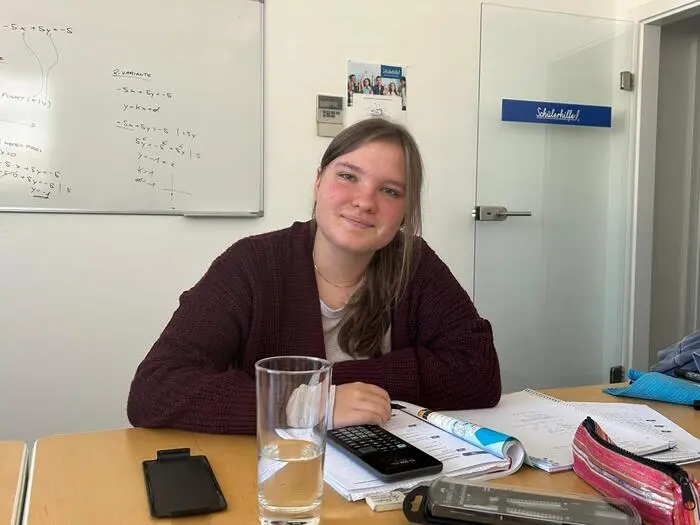 Julia Horvath kommt im Herbst in die vierte Klasse des Gymnasiums Deutschlandsberg – im Sommer wird Mathe und Englisch gelernt