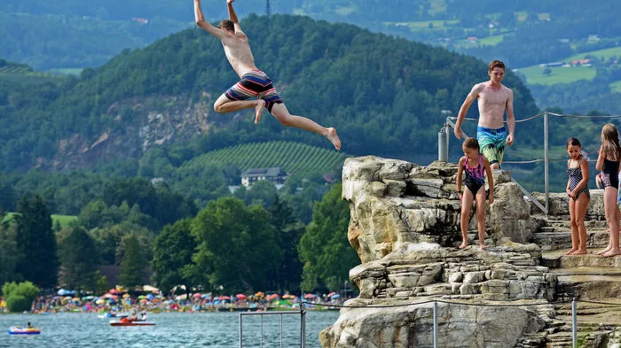 Im oststeierischen Hügelland liegt der Stubenbergsee