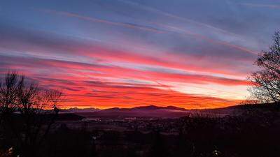 Sonnenuntergang Treibach Althofen