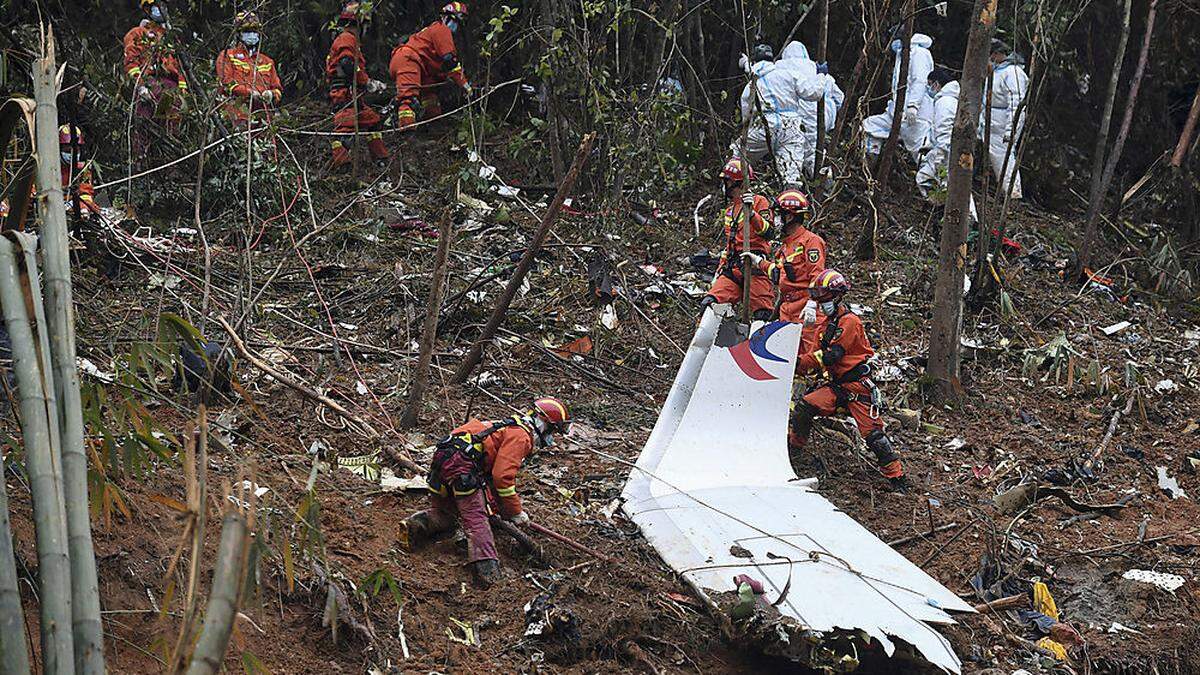 Im März stürzte eine Maschine der China Eastern Airlines ab - 132 Personen starben