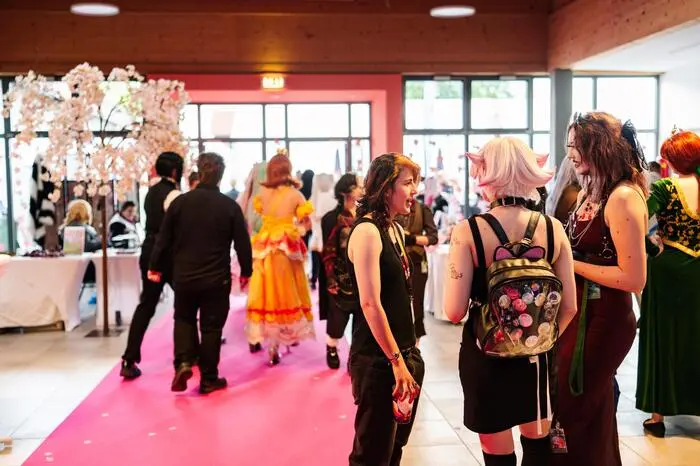 Graz am 10.05.2024, HanamiCon, Seifenfabrik, Cosplay, Ball
