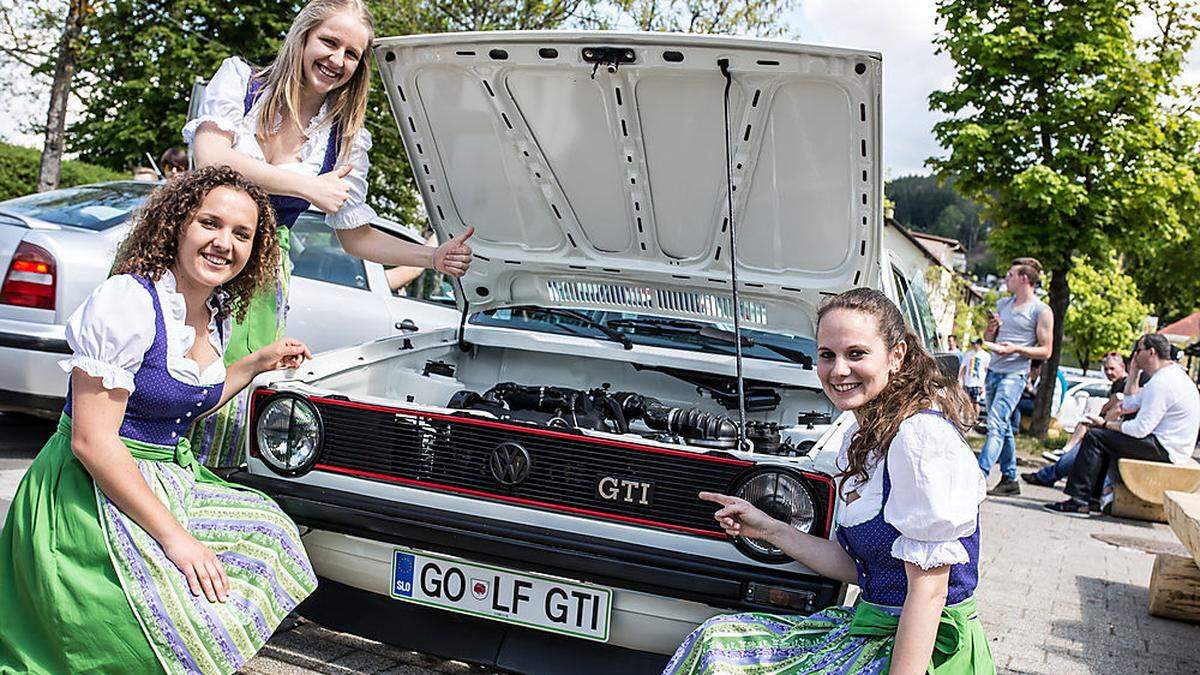 Am Samstag, 27. Mai, heißt es &quot;Dirndl & Lederhosen trifft GTI&quot;