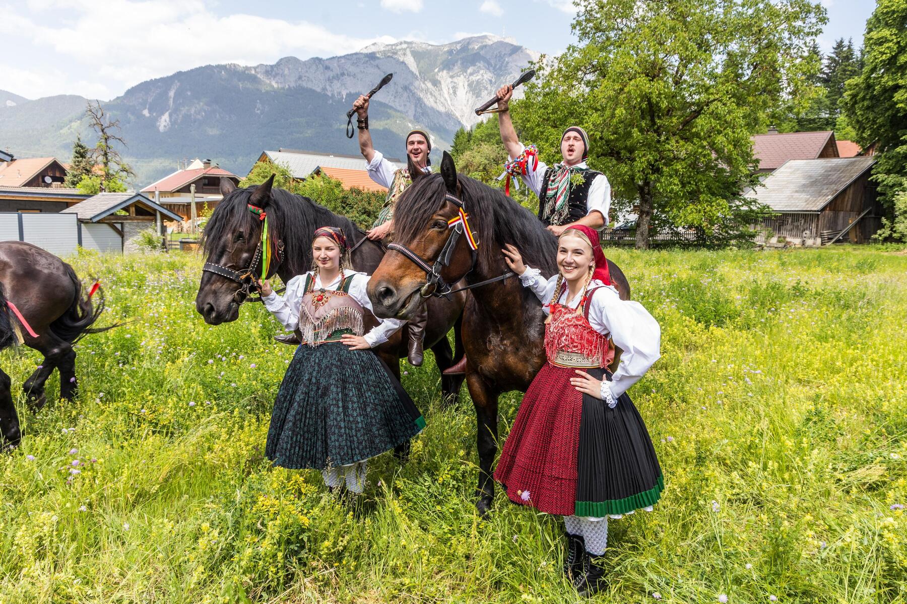 Fotos: Das war das traditionelle Kufenstechen in Feistritz/Gail