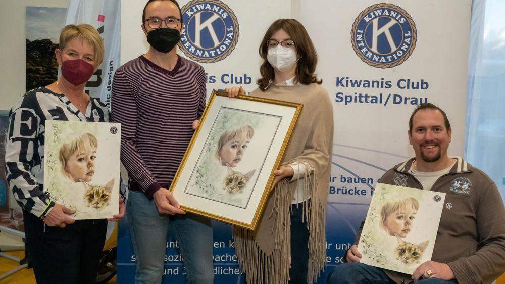 Spittal Kiwanisclubs berreichten Preise der Adventkalender Aktion